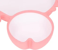 Assiette Bébé En Siliconen Avec Ventouse | Plaque Incassable Avec Compartiments | Assiette Plate Assiette Pour Enfants Adaptée Aux Tout-petits Et Aux Enfants D'âge Préscolaire - Rose -Bébé Soldes Boutique 1200x1047 2