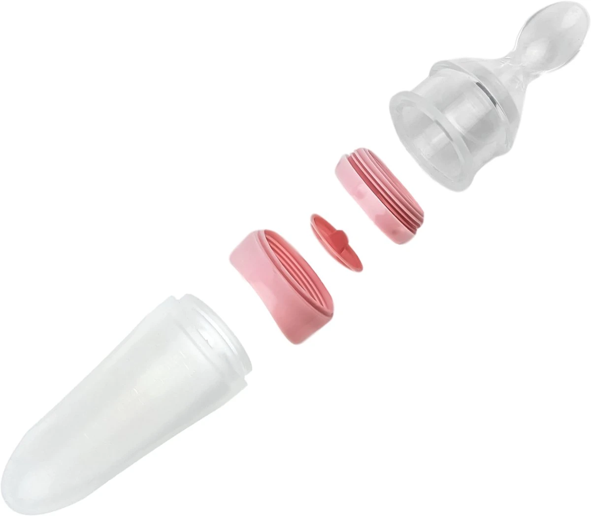 Couverts Couverts Pour Enfants Cuillère Biberon Cuillère Doseuse Cuillère En Siliconen Souple Rose 7 Couverts Couverts Pour Enfants Cuillère Biberon Cuillère Doseuse Cuillère En Siliconen Souple Rose – Image 7