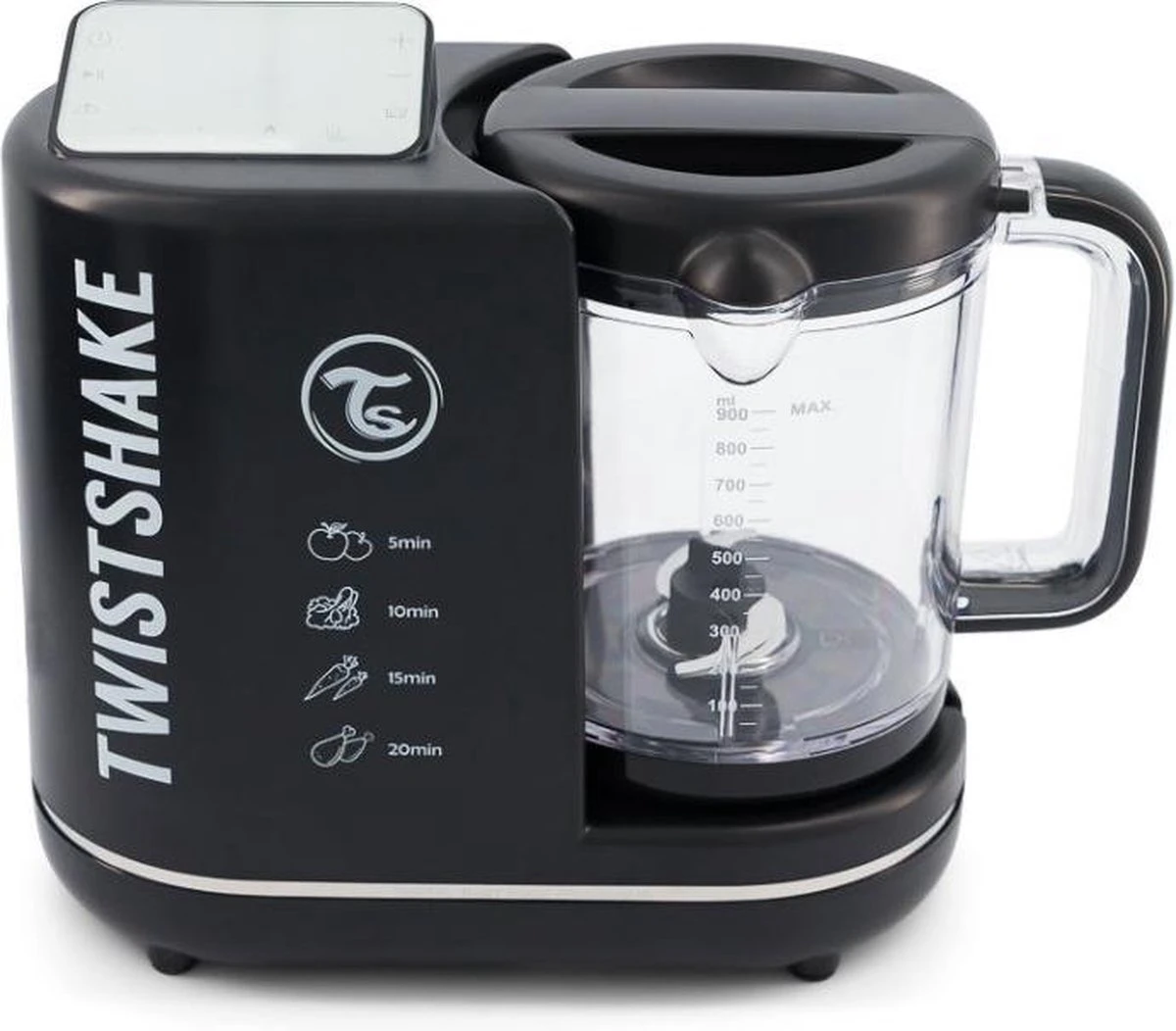 Twistshake Twist Shake - Réchauffeur D'aliments Pour Bébé 6 En 1 - Zwart 1 Twistshake Twist Shake - Réchauffeur D'aliments Pour Bébé 6 En 1 - Zwart