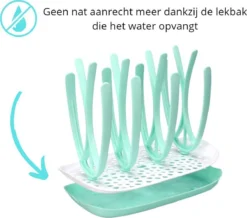 Support De Séchage Pour Biberon - Egouttoir Pour Biberon - Support De Séchage Pour Biberon - Egouttoir Avec Bac D'égouttement - Support De Séchage Pour Biberon - Menthe -Bébé Soldes Boutique 1200x1057