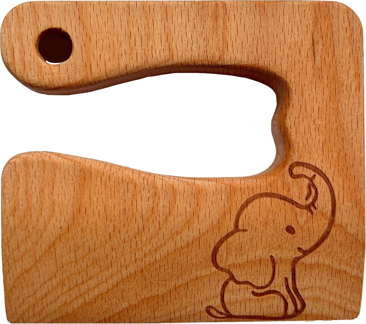 Couteau Pour Enfants En Bois Montessori - Éléphant - Couteau De Chef Kinder - Chef Pour Tout-petits - Petit Cadeau D'anniversaire 1 Couteau Pour Enfants En Bois Montessori - Éléphant - Couteau De Chef Kinder - Chef Pour Tout-petits - Petit Cadeau D'anniversaire