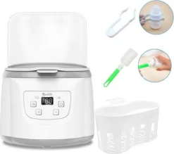 DrPhone Biberon DrPhone Bimirth - Chauffe-aliments Pour Nourriture Pour Bébé - Chauffe-biberon Désinfectant - Chauffe-biberon Multi 4-en-1 - -Bébé Soldes Boutique 1200x1063