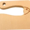 Personnalisable Avec Le Nom Montessori Couteau Pour Enfant En Bois - Édition Poisson - Couteau De Chef Kinder - Kiddikutter - Tout-petit - Cadeau D'anniversaire - Voir La Description