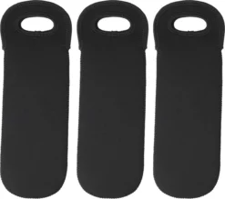 Lot De 3 étuis De Protection En Néoprène étuis Isothermes Sacs De Voyage Pour Vin Bouteilles De Bière Boissons Bouteilles De Sport Biberons Biberons De Vin Noir