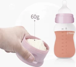 Lait En Poudre Tower Pink - 4 étages - Boîtes De Dosage De Lait En Poudre En Poudre Nourriture Pour Bébé Food - Plateaux De Collecte Et De Stockage - Plateaux De Stockage De Lait En Poudre Sans BPA -Bébé Soldes Boutique 1200x1066