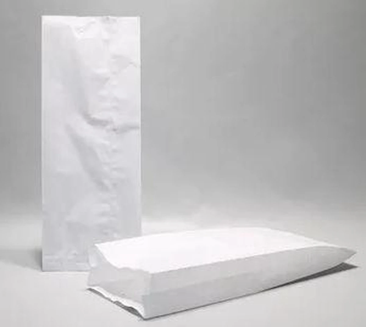 Sacs Papier à Soufflets Latéraux 0,5 Kg Cellulose Wit 110x40x210mm - 100 Pcs 1 Sacs Papier à Soufflets Latéraux 0,5 Kg Cellulose Wit 110x40x210mm - 100 Pcs