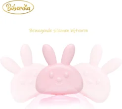 2x Biberoia® Anneau De Dentition Avec Hochet - Anneau De Dentition - Bébé - Speelgoed Bébé - Cadeau Bébé - Cadeau Maternité - Baby Shower - Rose + Blauw -Bébé Soldes Boutique 1200x1075 3