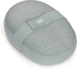Doomoo Domoo Relax Cover - Cloudy Khaki - Transformez Votre Oreiller De Maternité En Un Pouf Sûr Pour Votre Bébé - Coton Biologique