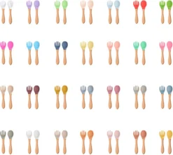 Dutsi - Set De Couverts Enfant En Siliconen Et Bois - Gris Ciment 17 Dutsi - Set De Couverts Enfant En Siliconen Et Bois - Gris Ciment -Bébé Soldes Boutique 1200x1076 4