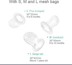 Pack De Démarrage Bébé Fruit Teat Avec 3 Tailles De Sacs Filet SML Avec Pendule De Sécurité 4 M + / VERT 9 Pack De Démarrage Bébé Fruit Teat Avec 3 Tailles De Sacs Filet SML Avec Pendule De Sécurité 4 M + / VERT -Bébé Soldes Boutique 1200x1081