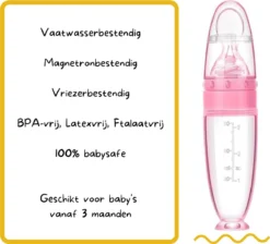 Bébé Biberon Rose Avec Cuillère Avec Bouchon - Cuillère Anti-déversement - Biberon - Biberon Doseur - Cuillère D'alimentation - Biberon Cuillère - Cuillère Pour Bébé - Biberon - Silicone - Sans BPA -Bébé Soldes Boutique 1200x1086