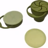 Tasse à Collation - Tasse à Collation - Pliable - Siliconen - Durable - Bébé - Tout-petit - Tout-petit - Services De Table - Ensemble De Repas Pour Bébé - Sur Le Pouce - Vert