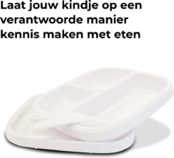 Deryan Quuby Microplaques Plaque Siliconen Avec Des Cuillères - Plaque Bébé - Le Blanc Service De Table Pour Les Enfants -Bébé Soldes Boutique 1200x1094 5