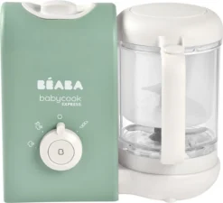 Beaba Béaba - Robot Culinaire - Babycook Express - Vert Sauge - Préparation Des Aliments Pour Bébé