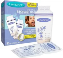 Sacs De Rangement Pour Lait Maternel Lansinoh - Paquet De 50 -Bébé Soldes Boutique 1200x1109 1