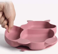 Assiette Bébé Pour Bébé, Service De Table, Mini Napperon En Silicone Pour Assiette Bébé, Antidérapant, Assiette Bébé Avec Ventouse, Assiette Enfant Avec Ventouse, Sans BPA (écureuil Rose) -Bébé Soldes Boutique 1200x1110 9