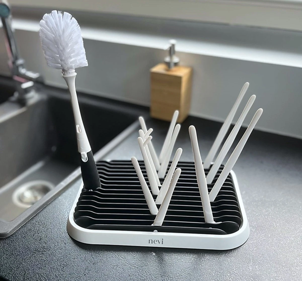 Égouttoir à Vaisselle - Égouttoir - Égouttoir - Casier à Bouteilles - Bouteilles De Bouillie - Rose 16 Égouttoir à Vaisselle - Égouttoir - Égouttoir - Casier à Bouteilles - Bouteilles De Bouillie - Rose – Image 16