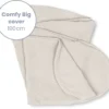 Doomoo Basics - Housse Comfy Big - Housse Pour Coussin D'allaitement Comfy Big - Coton Bio - 190 Cm - Tetra Amande