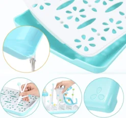 Porte-bouteilles Pour Bébé, Porte-biberon Gratuit, Cours De Biberon, Porte-bouteilles, Porte-bouteilles, Porte-biberon, Bouteilles, Sans Bpa (bleu) - (WK 02123) -Bébé Soldes Boutique 1200x1122