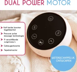 NurtureGoods Dual Efficace - Smart 3.0 - Tire-lait électrique Double Rechargeable - Comprend Un Biberon 2x180 Ml, Un Journal De Pompe Et Une Tétine 27 NurtureGoods Dual Efficace - Smart 3.0 - Tire-lait électrique Double Rechargeable - Comprend Un Biberon 2x180 Ml, Un Journal De Pompe Et Une Tétine -Bébé Soldes Boutique 1200x1126 2