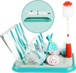 My Arc Étagère De Séchage Pour Biberon Multifonction Étagère De Séchage Portable Porte-gobelet Étagère Pour Bébé Rack Amovible Rack Plateau