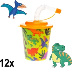 Decopatent® 12 PCS DINOSAUR 3D Gobelet Avec Paille Et Couvercle - 250ML - Gobelets En Plastique Dino - Fête D'Enfants - Gobelets D'Anniversaire D'Enfants - Friandise - Cadeaux à Distribuer 11 Decopatent® 12 PCS DINOSAUR 3D Gobelet Avec Paille Et Couvercle - 250ML - Gobelets En Plastique Dino - Fête D'Enfants - Gobelets D'Anniversaire D'Enfants - Friandise - Cadeaux à Distribuer -Bébé Soldes Boutique 1200x1148 4