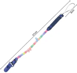 Chaîne De Sucette - Zinaps Dummy Chain 4 Pieces Pearl Dummy Clip Chain Belles Dummy Clips Pour Nouveau-né Bébé Filles Garçons Cadeaux D'anniversaire (WK 02129) -Bébé Soldes Boutique 1200x1149