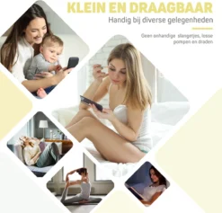 XOOZI MEDI - Tire-lait électrique Sans Fil - Mains Libres Et Portable - Sans BPA - Incl. 20 Sachets De Conservation Du Lait Maternel - Série Medi -Bébé Soldes Boutique 1200x1150 8