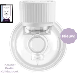 BELOOVD Mains Libres - Tire-Lait Electrique Sans Fil - Portable - Sans BPA - Rechargeable - Pompe Comfort Mains Libres - Elvie Alternatief