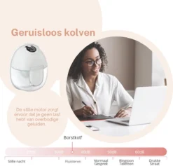 Tire-lait électrique Sans Fil - Mains Libres Et Portable - Sans BPA - 2 Pièces - Incl. 30 Sachets De Conservation Du Lait Maternel & E-Book Allaitement - -Bébé Soldes Boutique 1200x1152 3