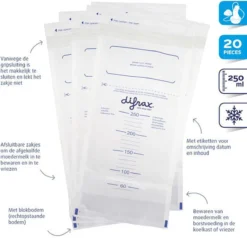 Sacs De Rangement Pour Lait Maternel Difrax - 20 Pièces -Bébé Soldes Boutique 1200x1155 7