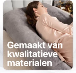 Tavaro Oreiller De Maternité XXL - Blauw Aqua - Oreiller De Corps - Oreiller De Couchage Latéral - Housse Lavable - 140 X 80 CM - Forme En U - -Bébé Soldes Boutique 1200x1156 10