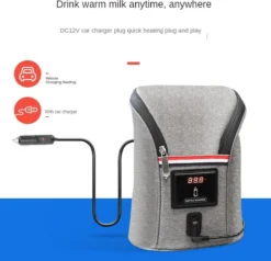 Chauffe- Bouteilles Portable DrPhone Bébé - Chauffe-biberon - Peut être Chauffé Jusqu'à 40 Degrés - Deux Biberons En Même Temps - Grijs 13 Chauffe- Bouteilles Portable DrPhone Bébé - Chauffe-biberon - Peut être Chauffé Jusqu'à 40 Degrés - Deux Biberons En Même Temps - Grijs -Bébé Soldes Boutique 1200x1156