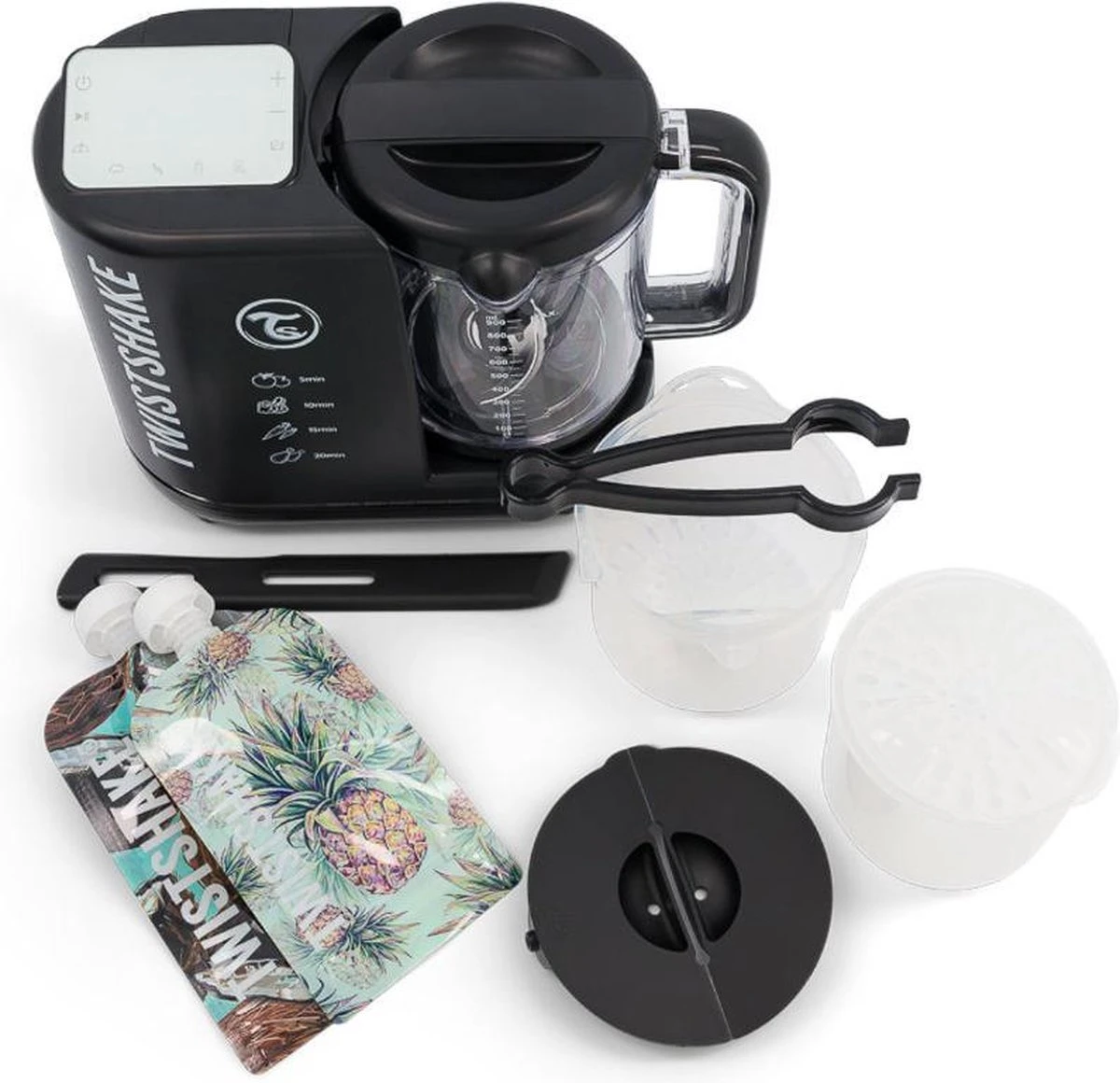 Twistshake Twist Shake - Réchauffeur D'aliments Pour Bébé 6 En 1 - Zwart 2 Twistshake Twist Shake - Réchauffeur D'aliments Pour Bébé 6 En 1 - Zwart – Image 2