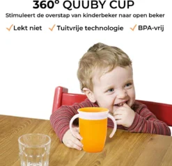 Deryan Luxury Quuby Drinking Cup 360 Trainer - Gobelet D'entraînement - Gobelet Anti-éclaboussures - Rose 13 Deryan Luxury Quuby Drinking Cup 360 Trainer - Gobelet D'entraînement - Gobelet Anti-éclaboussures - Rose -Bébé Soldes Boutique 1200x1160 9