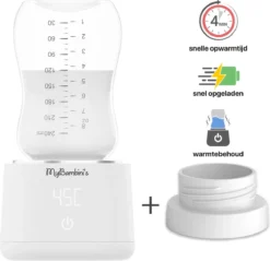 Bébé 'Bébé En Route Bottle Warmer Pro ™ - Chauffe-biberon Portable En Déplacement - Wit - Convient Pour Tommee Tippee