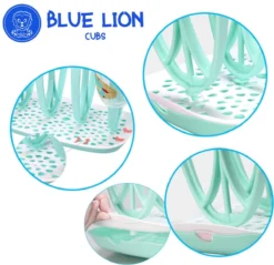 Support De Séchage Pour Biberon - Egouttoir Pour Biberon - Support De Séchage Pour Biberon - Egouttoir Avec Bac D'égouttement - Support De Séchage Pour Biberon - Menthe -Bébé Soldes Boutique 1200x1162 5