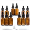 Yizhao Flacon Compte-gouttes 30 Ml Ambre, Flacon Pipette En Glas Avec [compte-gouttes En Verres ], Flacon De Pharmacie Pour Huile Essentielle, Huiles De Parfum, Aromathérapie, Parfums, Liquide - 12 Pièces