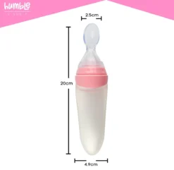 2 X Cuillère à Couverts Couverts Pour Enfants Cuillère Distributrice De Biberons Cuillère En Siliconen Souple Rose Et Vert -Bébé Soldes Boutique 1200x1171 7