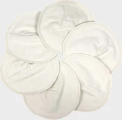 Coussinets D'allaitement Imse Vimse - 100 % Coton Biologique - 3 Paires - Préformés - Naturellement Respirants - Blanc