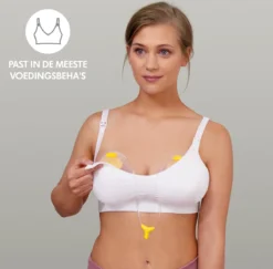 Medela Freestyle Hands- Tire-lait Mains Libres - Double Tire-lait électrique Mains Libres - Portable - Transparent / Jaune - Batterie Rechargeable Incluse -Bébé Soldes Boutique 1200x1180 1