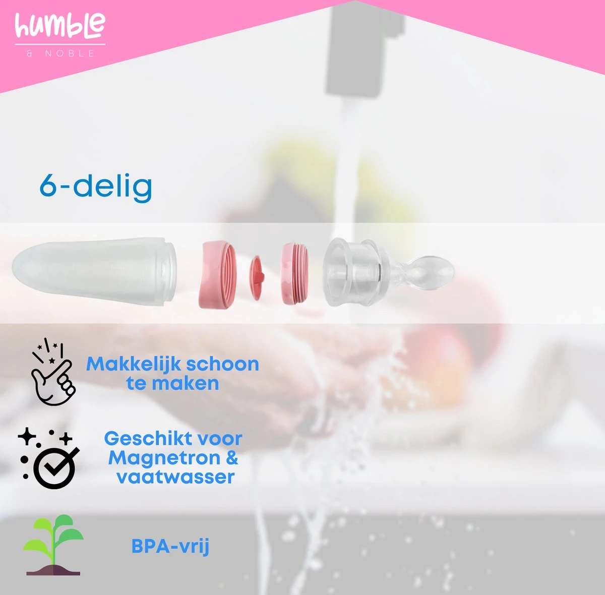 Couverts Couverts Pour Enfants Cuillère Biberon Cuillère Doseuse Cuillère En Siliconen Souple Rose 3 Couverts Couverts Pour Enfants Cuillère Biberon Cuillère Doseuse Cuillère En Siliconen Souple Rose – Image 3