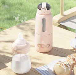 Handyworld - Chauffe-biberon - Chauffe-biberon - Chauffe-lait Portable Pour Bébé - Pour Voiture - Voyages - Chauffe- -Bébé Soldes Boutique 1200x1182