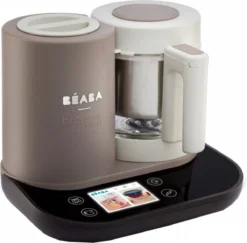 Beaba Babycook Préparation Des Repas Pour Préparation Des Aliments Pour Bébé Smart Gris Clair -Bébé Soldes Boutique 1200x1182 5