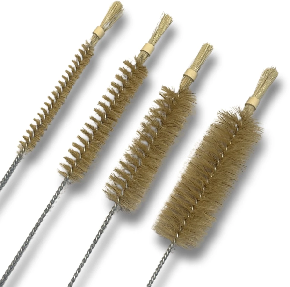 Maus Classic - Set Goupillon - 4 Nettoyeurs De Bouteilles - Poils De Porc Avec Panache - 15-25-35-45 Mm. 3 Maus Classic - Set Goupillon - 4 Nettoyeurs De Bouteilles - Poils De Porc Avec Panache - 15-25-35-45 Mm. – Image 3