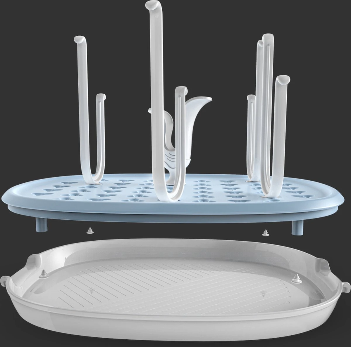 Égouttoir à Bouteilles Doopser - Égouttoir à Vaisselle - Allaitement Au Lait Maternisé - Nourriture Nourriture Pour Bébé - Accessoires De Vêtements Pour Bébé D' Alimentation 7 Égouttoir à Bouteilles Doopser - Égouttoir à Vaisselle - Allaitement Au Lait Maternisé - Nourriture Nourriture Pour Bébé - Accessoires De Vêtements Pour Bébé D' Alimentation – Image 7