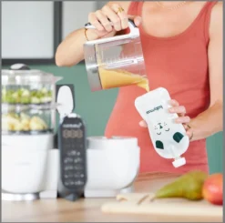 BabyMoov Badabulle ISY 20 Pièces 150 Ml Sacs Souples Réutilisables A004550 -Bébé Soldes Boutique 1200x1191 11