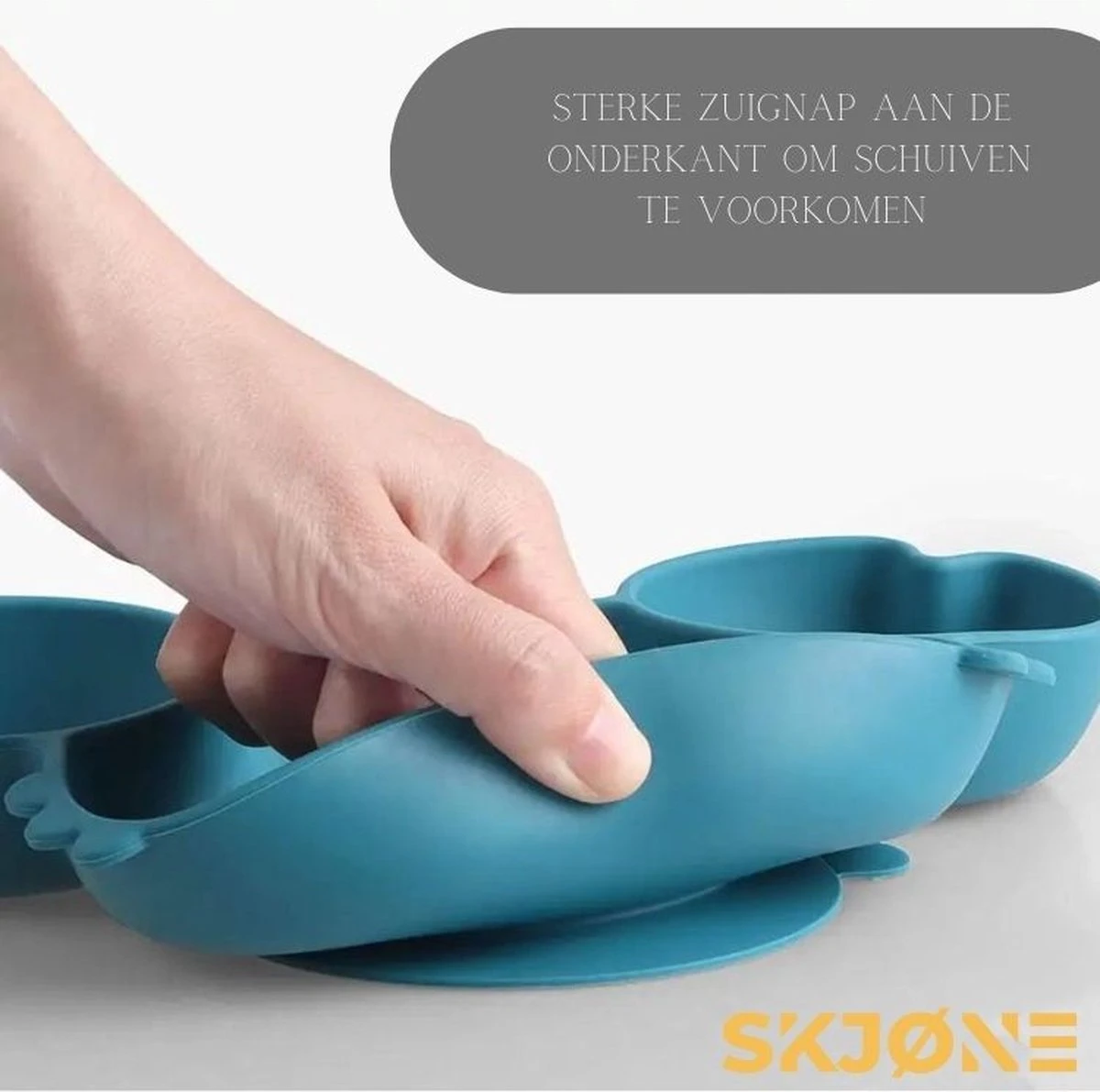 SKJØNE - Vaisselle Bébé - Vaisselle Pour Enfants - Crabe - Blauw - Siliconen Avec Ventouse - Sans BPA - Assiette Bébé - Assiette Enfant - Couverts Bébé - Couverts Pour Enfants 5 SKJØNE - Vaisselle Bébé - Vaisselle Pour Enfants - Crabe - Blauw - Siliconen Avec Ventouse - Sans BPA - Assiette Bébé - Assiette Enfant - Couverts Bébé - Couverts Pour Enfants – Image 5
