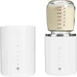 Chauffe-biberon Bébé N1 - Chauffe-biberon On The Go - Chauffe-biberon Portable - Chauffe-biberon - Wit