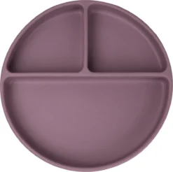 Bébé | Assiette Avec Ventouse | Vaisselle Pour Enfants | Assiette Pour Enfants | Incassable | Violet